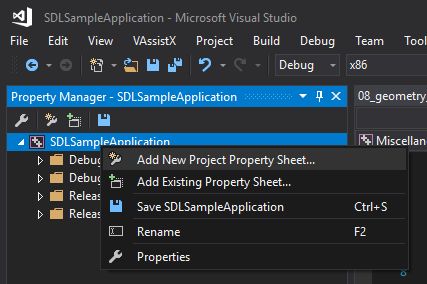 Visual Studio Property Sheets - Yazılımperver'in Dünyası